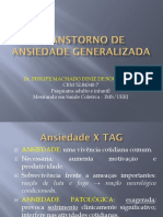 TCC No Transtorno de Ansiedade Generalizada Phillipe Machado IBH Julho2015