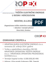 09 SILVIO BRKIĆ CROPEX Organizirano Trziste El. Energije u Hrvatskoj