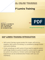 Sap Lumira Training - Ppt
