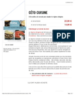 Céto Cuisine - Thierry Souccar Editions