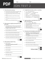 Unit 2 Extension Test PDF