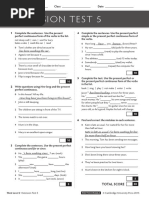 Unit 5 Extension Test PDF