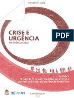 MINISTÉRIO DA SAÚDE Crise e Urgência Curso Modulo4 2014 PDF