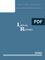 Canadian Human Rights Report - Legal Report 2000
