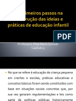 Educação infantil: da família às instituições