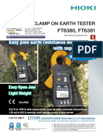 Clamp On Earth Tester by Hioki