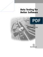 Beta Testing For Better Software: Michael Fine