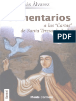 Alvarez Tomas - Comentarios A Las Cartas de Santa Teresa de Jesus PDF