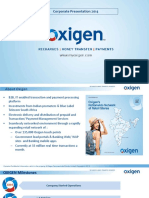 Oxigen Corporate Website Presentation 2014