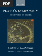 Frisbee Sheffield Platos Symposium The Ethics of Desire Oxford Classical Monographs