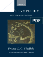 Frisbee Sheffield Platos Symposium The Ethics of Desire Oxford Classical Monographs