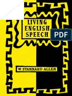 1953 Allen William Stannard.-Living English Speech For Analysis PDF