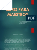 Libro Para Maestros