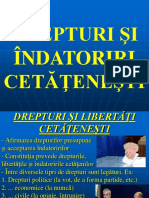 Drepturi Si Indatoriri Cetatenesti