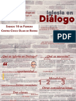 Díptico Iglesia en Diálogo-Jerez