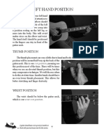 Proper Left Hand Position and Guitar Fret Basics