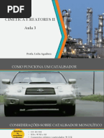 Aula 3 Leila Cinética e Reatores II