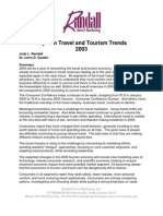 Top Ten Travel and Tourism Trends 2003: Judy L. Randall Dr. Larry D. Gustke