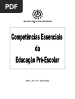 CompetenciasEssenciais Jardim Infância
