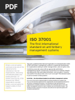 ISO 37001 International Standard on Anti-Brivery Managment Systems Brochure