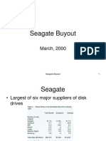 Seagate LBO Analysis