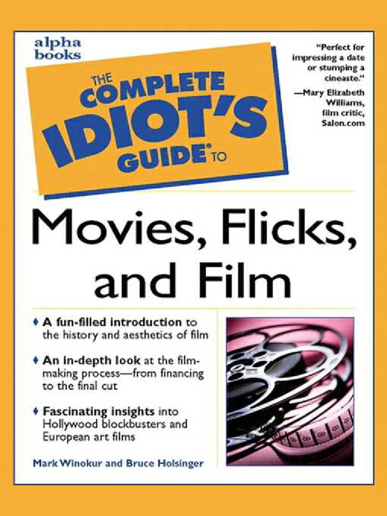 The Complete Idiots Guide To Movies, Flicks, and Films PDF Cinema Of The United States Silent Film bilde bilde