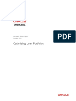 Optimizing Loan Portfolios: An Oracle White Paper October 2012