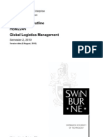 HBM224N Global Logistics Management Unit Outline S2 2 2010