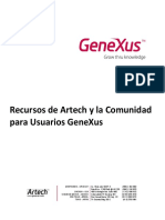 Recursos de Artech y La Comunidad para Usuarios GeneXus