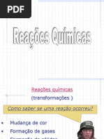Reações químicas