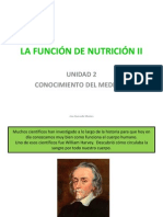 LA FUNCIÓN DE NUTRICIÓN II