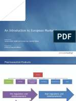 An Introduction To European Market Access: Prepared For