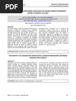 A Identidade Do Professor Licenciado