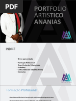 Portifolio Artistico "ANANIAS MUANHA"