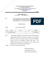 Dinas Kesehatan Kabupaten Cirebon: Surat Perintah Tugas