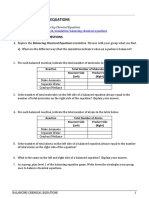 Balancing Chemical Equations Guided Inquiry - StudentHandout