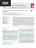 Recursive Constrained State Estimation Using Modif 2014 Computers Chemical