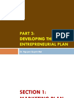 Developing The Entrepreneurial Plan: Dr. Nguyen Quynh Mai