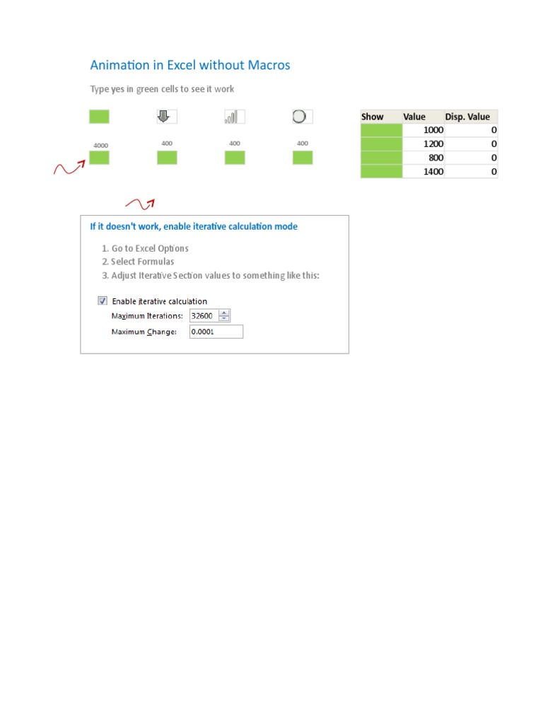 Animation Without Macros | PDF