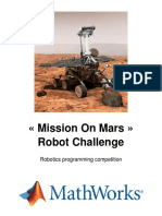 Competition Mission On Mars Robot Challenge 2016 English