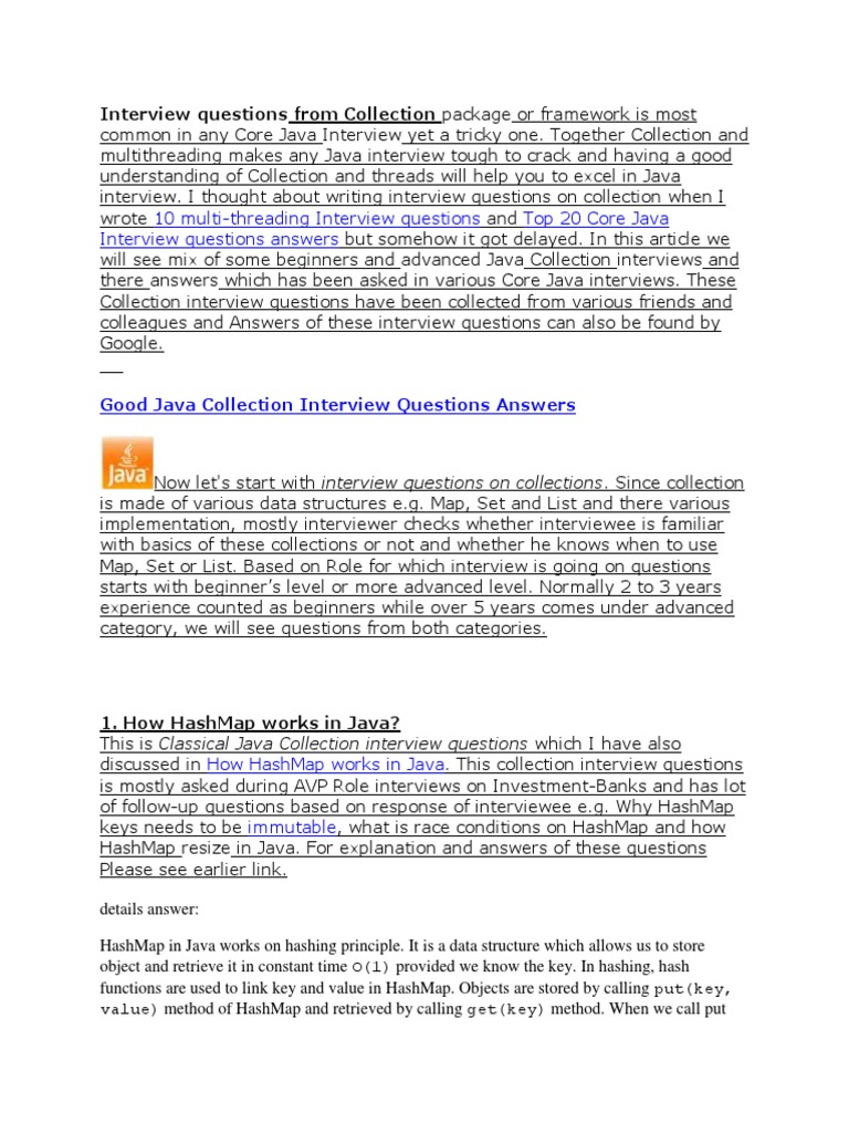 Java Multithreading Interview Insights | PDF | Method (Computer ...
