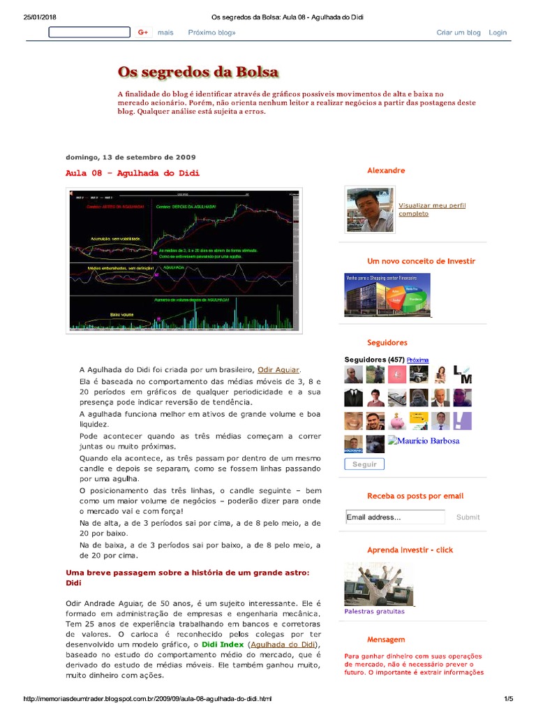 Agulhada Do Didi - Dicas | PDF