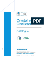 Catalogue MDX