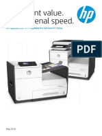 Significant Value. Phenomenal Speed.: HP Pagewide 352, 377, Pagewide Pro 452 and 477 Series