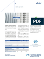 Filter Medium FE 2507-SINE: For Viledon Dust Removal Elements