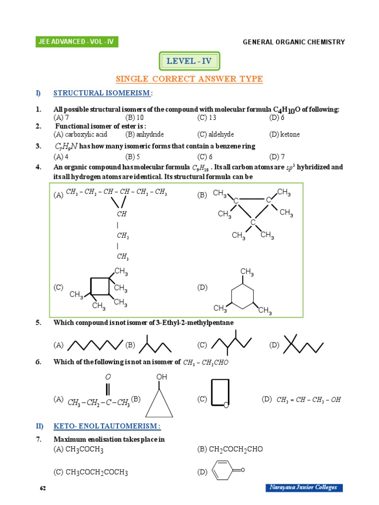 Understanding Isomerism in Organic Chemistry | PDF | Conformational ...
