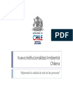 NUEVA INSTITUCIONALIDAD AMBIENTAL