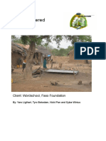 Pedal Powered Sawmill: Client: Wordschool, Faso Foundation