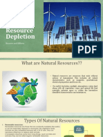 Natural Resource Depletion - Reasons & Effects