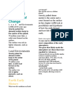 14.1 Fossil Evidence of Change: Earth Early History